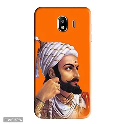 Dugvio? Polycarbonate Printed Hard Back Case Cover for Samsung Galaxy J4 / Samsung J4 / J400G/DS (Shivaji maharaj)