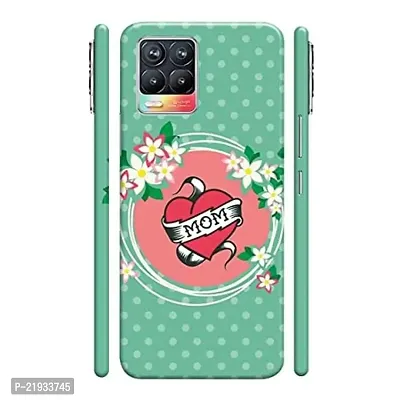 Dugvio? Polycarbonate Printed Hard Back Case Cover for Realme 8 Pro (I Love You mom)