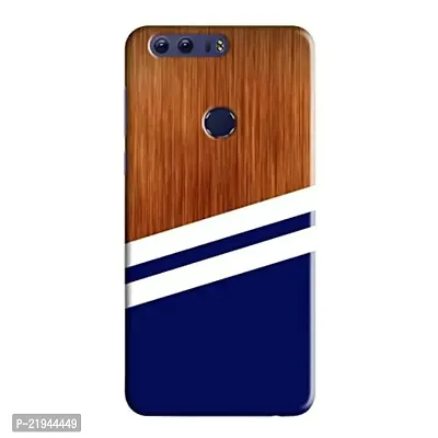 Dugvio? Polycarbonate Printed Hard Back Case Cover for Huawei Honor 8 (Wooden and Color Art)