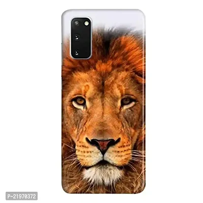 Dugvio? Printed Designer Back Case Cover for Samsung Galaxy S20 / Samsung S20 (Lion Face)