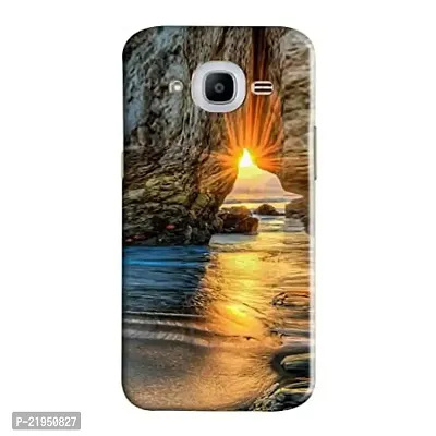 Dugvio? Polycarbonate Printed Hard Back Case Cover for Samsung Galaxy J2 (2016) / Samsung J2 (2016) (Nature Art)