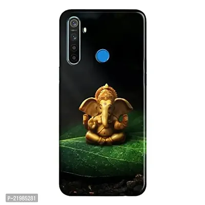 Dugvio? Printed Designer Back Cover Case for Realme 5S / Realme 5 / Realme 5i - Lord Ganesha, Ganpati