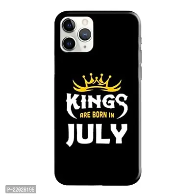Dugvio? Printed Designer Hard Back Case Cover for iPhone 11 (Kings are Born in July)