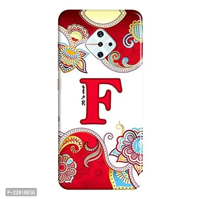 Dugvio? Printed Designer Hard Back Case Cover for Vivo S1 Pro (Its Me F Alphabet)