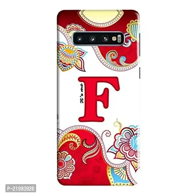 Dugvio? Printed Designer Hard Back Case Cover for Samsung Galaxy S10 / Samsung S10 (Its Me F Alphabet)