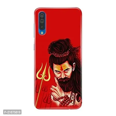 Dugvio Printed Colorful Lord Shiva, Angry Shiva, Bhola, Shiva Designer Back Case Cover for Samsung Galaxy A70 / Samsung A70 / SM-A705F/DS (Multicolor)-thumb0