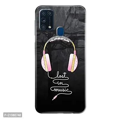 Dugvio? Polycarbonate Printed Hard Back Case Cover for Samsung Galaxy M31 / Samsung M31 (Music Art)
