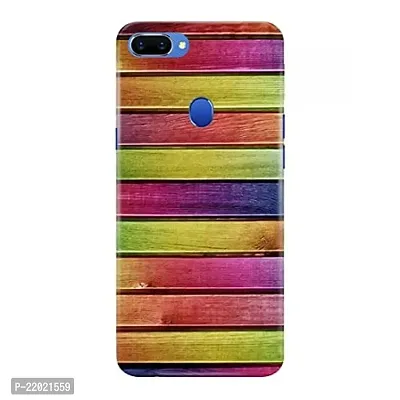 Dugvio? Printed Designer Hard Back Case Cover for Oppo A5S (Colorful Wooden)