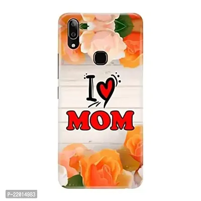 Dugvio? Printed Designer Hard Back Case Cover for Vivo V11 (I Love mom Best mom)-thumb0