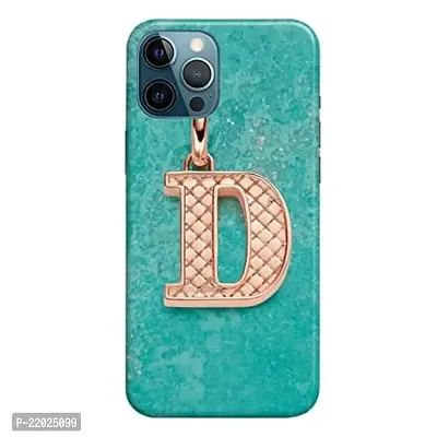 Dugvio? Printed Designer Hard Back Case Cover for iPhone 12 / iPhone 12 Pro (D Name Alphabet)