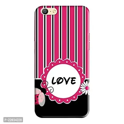 Dugvio? Printed Designer Matt Finish Hard Back Cover Case for Oppo A57 - Love Art Rangoli-thumb0