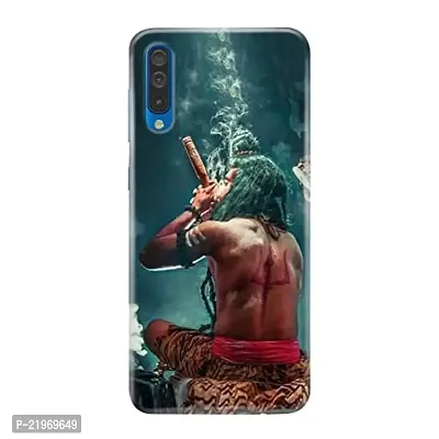 Dugvio? Printed Designer Back Case Cover for Samsung Galaxy A70 / Samsung A70 / SM-A705F/DS (Shiva with chillam)