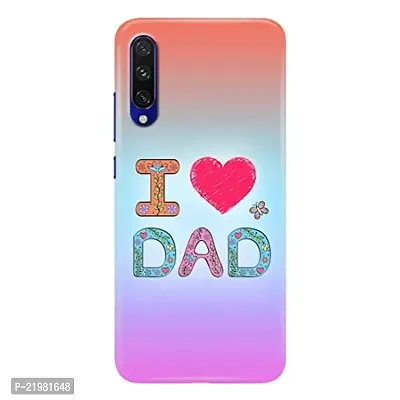 Dugvio? Printed Designer Hard Back Case Cover for Xiaomi Redmi A3 (I Love Dad Pink)