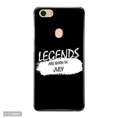 Dugvio? Printed Designer Back Cover Case for Oppo A5 - Legends are Born in July Quotes