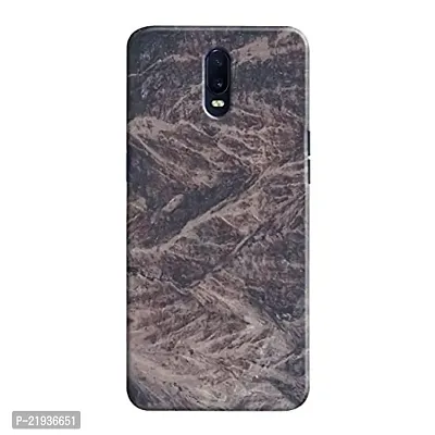 Dugvio? Polycarbonate Printed Hard Back Case Cover for Oppo R17 (Grey Marble)