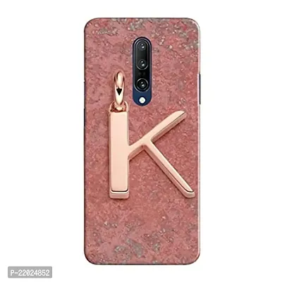 Dugvio? Printed Designer Hard Back Case Cover for OnePlus 7 Pro (K Name Alphabet)