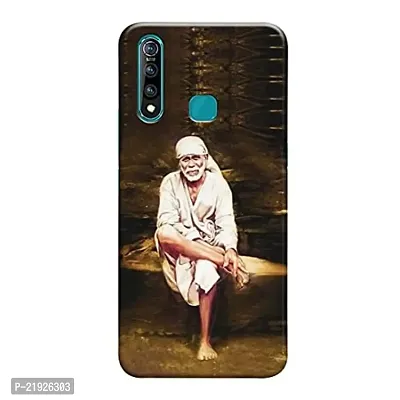 Dugvio? Polycarbonate Printed Hard Back Case Cover for Vivo Z1 Pro (Lord sai Baba Jai Sai Ram)