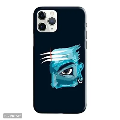 Dugvio? Polycarbonate Printed Hard Back Case Cover for iPhone 11 Pro (Angry Lord Shiva)