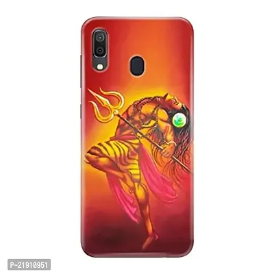 Dugvio? Polycarbonate Printed Hard Back Case Cover for Samsung Galaxy A30 / Samsung A30/ SM-A305F/DS (Lord Shiva Angry Shiva)