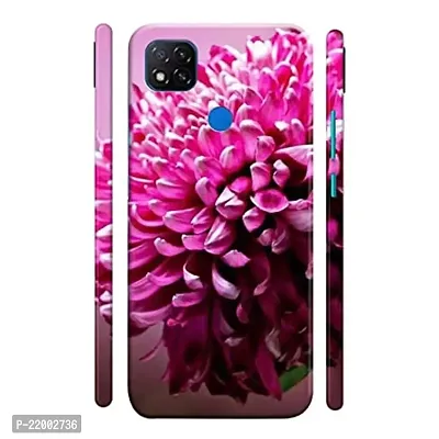 Dugvio? Printed Designer Hard Back Case Cover for Xiaomi Redmi 9 / Redmi 9C (Pink Flower Art)