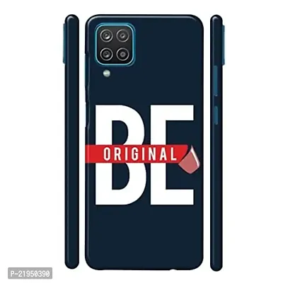 Dugvio? Polycarbonate Printed Hard Back Case Cover for Samsung Galaxy M12 / Samsung M12 (Be Original Quotes)