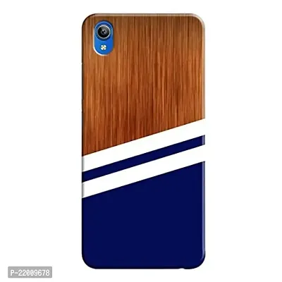 Dugvio? Printed Designer Hard Back Case Cover for Vivo Y91i (Wooden and Color Art)