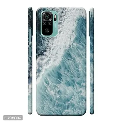 Dugvio? Printed Hard Back Cover Case for Xiaomi Redmi Note 10S / Redmi Note 10 - River Texture