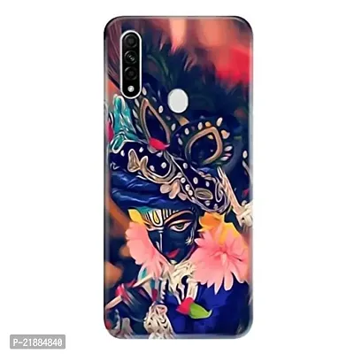 Dugvio Printed Colorful Lord Krishna, Radhe Krishna Designer Hard Back Case Cover for Oppo A31 (Multicolor)