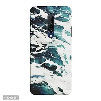 Dugvio? Printed Designer Hard Back Case Cover for OnePlus 7 Pro (Water Marble)
