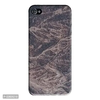 Dugvio? Printed Designer Hard Back Case Cover for iPhone 5 / iPhone 5S (Grey Marble)-thumb0