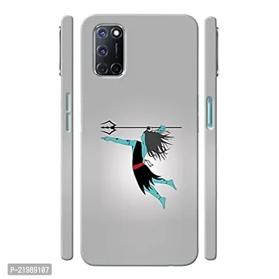 Dugvio? Printed Designer Back Cover Case for Oppo A52 - Lord Shiva Fighting Movement