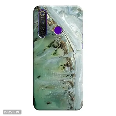 Dugvio? Printed Designer Hard Back Case Cover for Realme 5 Pro (Marble Sky)