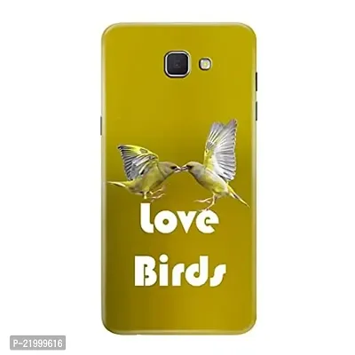 Dugvio? Printed Designer Hard Back Case Cover for Samsung Galaxy J7 Prime/Samsung Galaxy On7 Prime / G610F (Love Birds)-thumb0