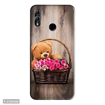 Dugvio? Polycarbonate Printed Hard Back Case Cover for Huawei Honor 10 Lite (Cute Toy in Bucket)