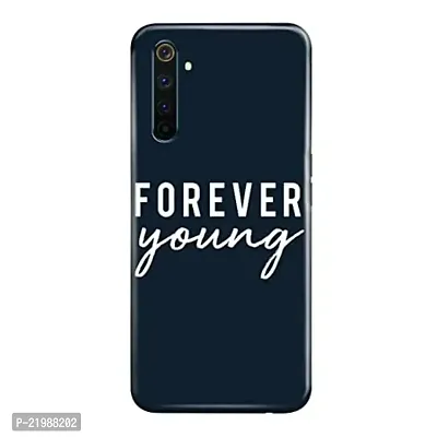 Dugvio? Printed Designer Back Cover Case for Realme 6 Pro - Forever Young Motivation Quotes