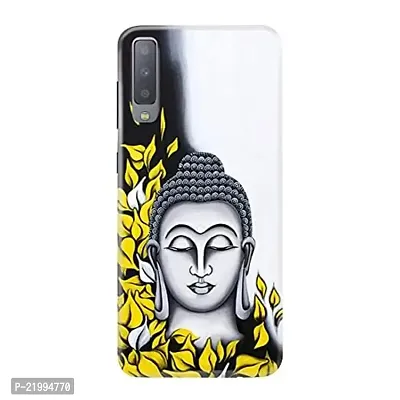 Dugvio? Printed Designer Hard Back Case Cover for Samsung Galaxy A7 (2018) / Samsung A7 (2018) / SM-A750F/DS (Lord Buddha Art)-thumb0