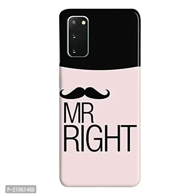 Dugvio? Polycarbonate Printed Hard Back Case Cover for Samsung Galaxy S20 / Samsung S20 (Mr Right)
