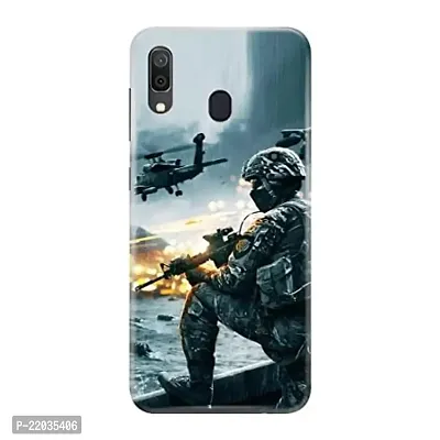 Dugvio? Printed Designer Matt Finish Hard Back Case Cover for Samsung Galaxy A30 / Samsung A30/ SM-A305F/DS (Army, Force)-thumb0