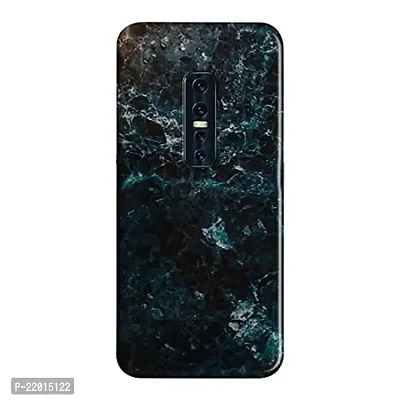 Dugvio? Printed Designer Hard Back Case Cover for Vivo V17 Pro (Dark Marble)