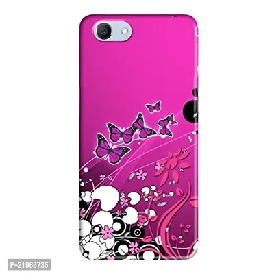Dugvio? Poly Carbonate Back Cover Case for Oppo Realme 1 - Butterfuly Art