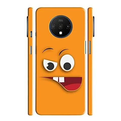 Dugvio? Printed Designer Hard Back Case Cover for OnePlus 7T (Cute Faces)