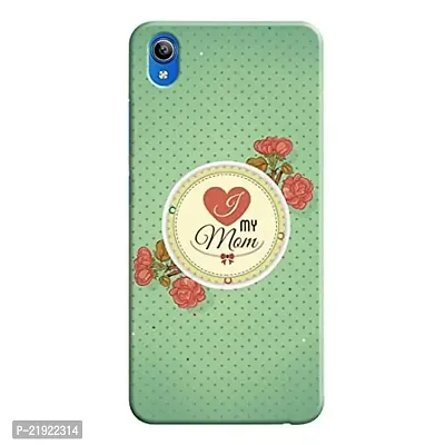 Dugvio? Polycarbonate Printed Hard Back Case Cover for Vivo Y91i (I Love My mom Quotes)