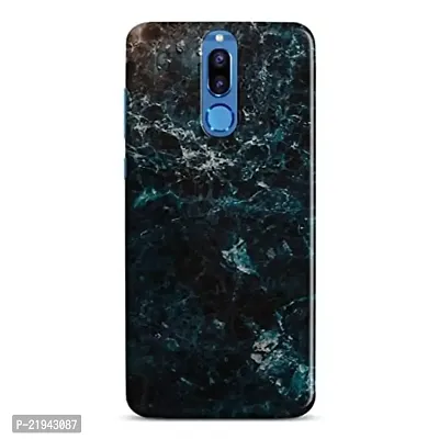 Dugvio? Polycarbonate Printed Hard Back Case Cover for Huawei Honor 9i (Dark Marble)