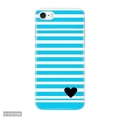 Dugvio? Polycarbonate Printed Hard Back Case Cover for iPhone 7 (Light Blue Pattern)-thumb0