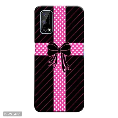 Dugvio? Printed Designer Matt Finish Hard Back Cover Case for Realme Narzo 30 Pro (5G) - Line Art Pattern-thumb0