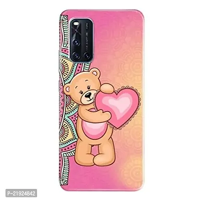 Dugvio? Polycarbonate Printed Hard Back Case Cover for Vivo V19 (Cute Toy Art)