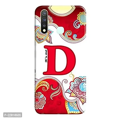 Dugvio? Printed Designer Hard Back Case Cover for Vivo Y19 (Its Me D Alphabet)