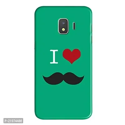 Dugvio? Printed Designer Back Case Cover for Samsung Galaxy J2 Pro (2018) / Samsung J2 (2018) / J250F/DS (I Love Mustache)