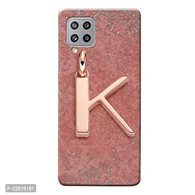 Dugvio? Printed Designer Back Cover Case for Samsung Galaxy A22 / Samsung Galaxy A22 (4G) - K Name Alphabet-thumb0