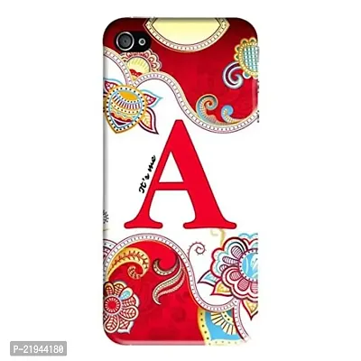 Dugvio? Polycarbonate Printed Hard Back Case Cover for iPhone 5 / iPhone 5S (Its Me A Alphabet)